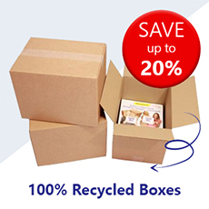 100% Recycled Boxes